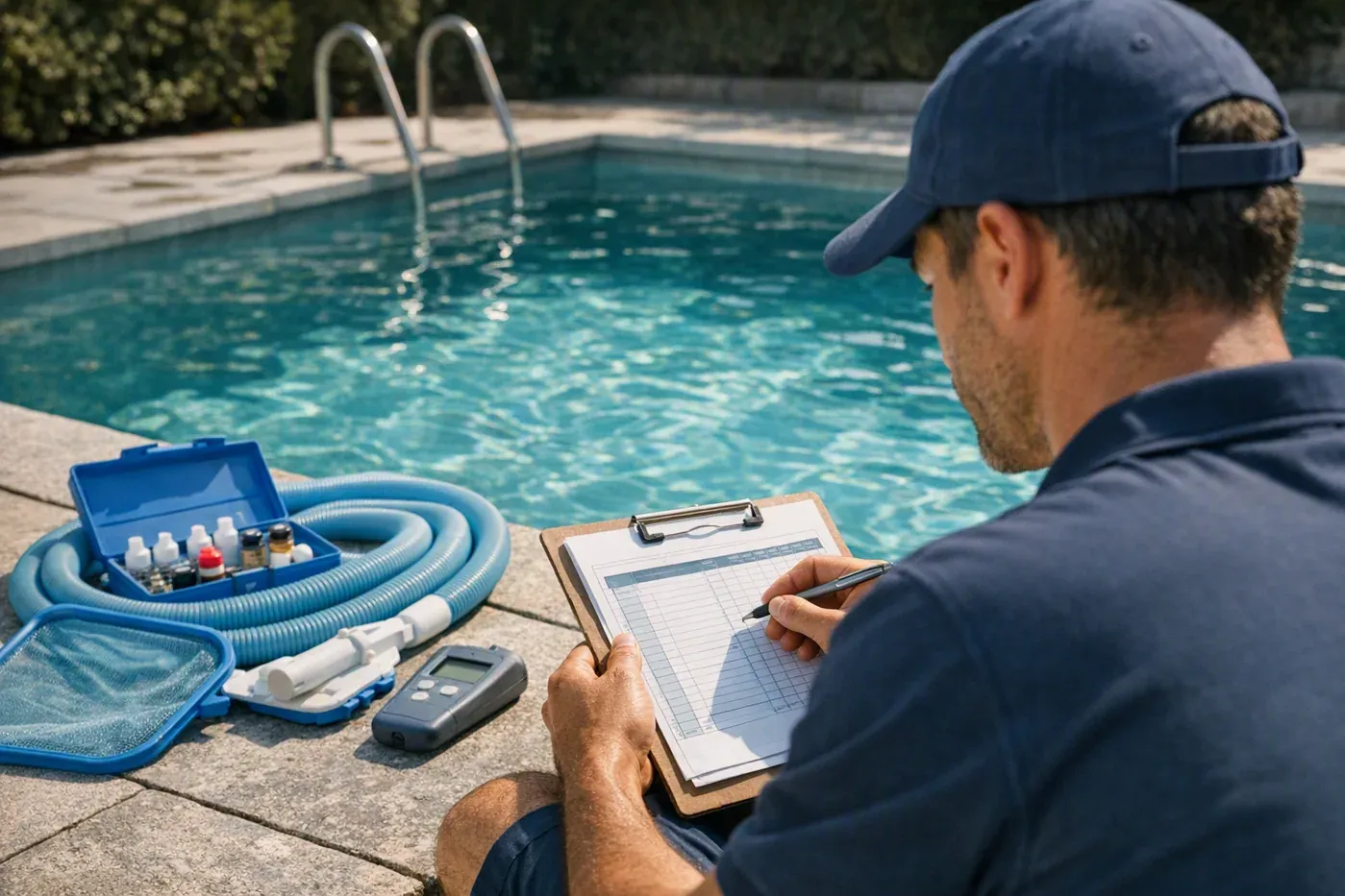 Modèle de carnet sanitaire de piscine à télécharger (Excel et CSV)