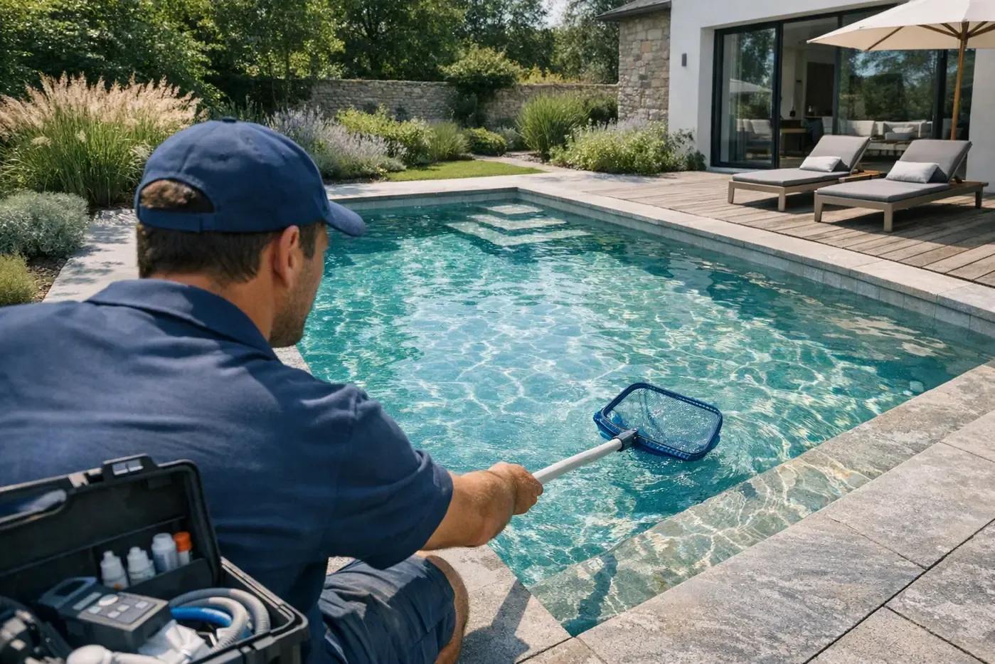 Pisciniste à Angers : 30 entreprises d’entretien de piscine