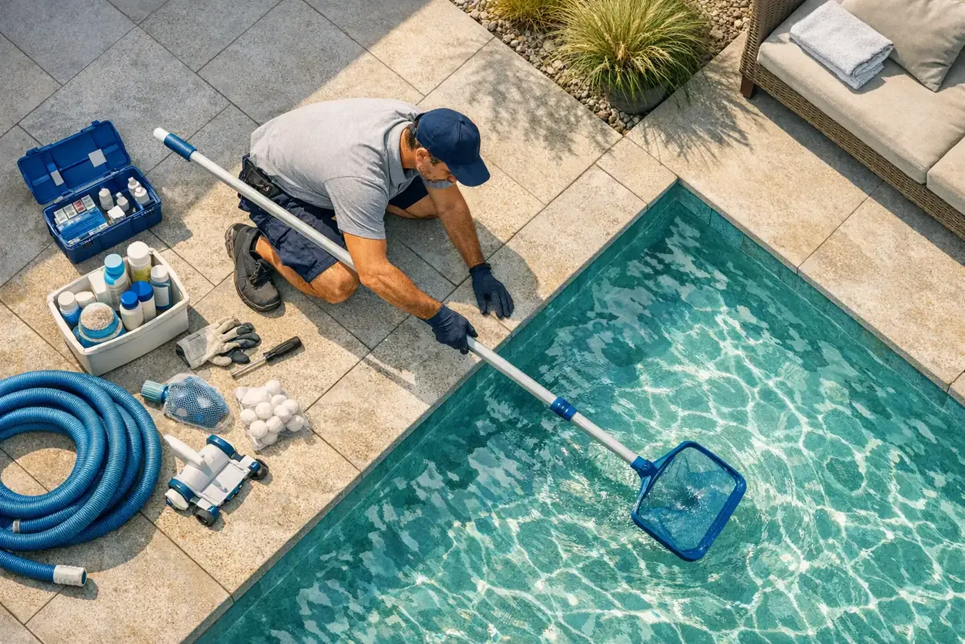 Pisciniste à La Roche-sur-Yon : 50 entreprises d’entretien de piscine