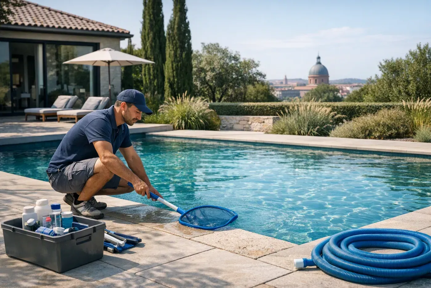 Pisciniste à Toulouse : 127 entreprises d’entretien de piscine